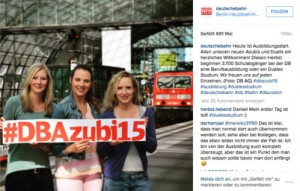 Instagram Green Marketing #Hashtag #DBAzubi15