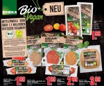 Edeka Bio + Vegan grüne Marke vegane Fleischersatzprodukte